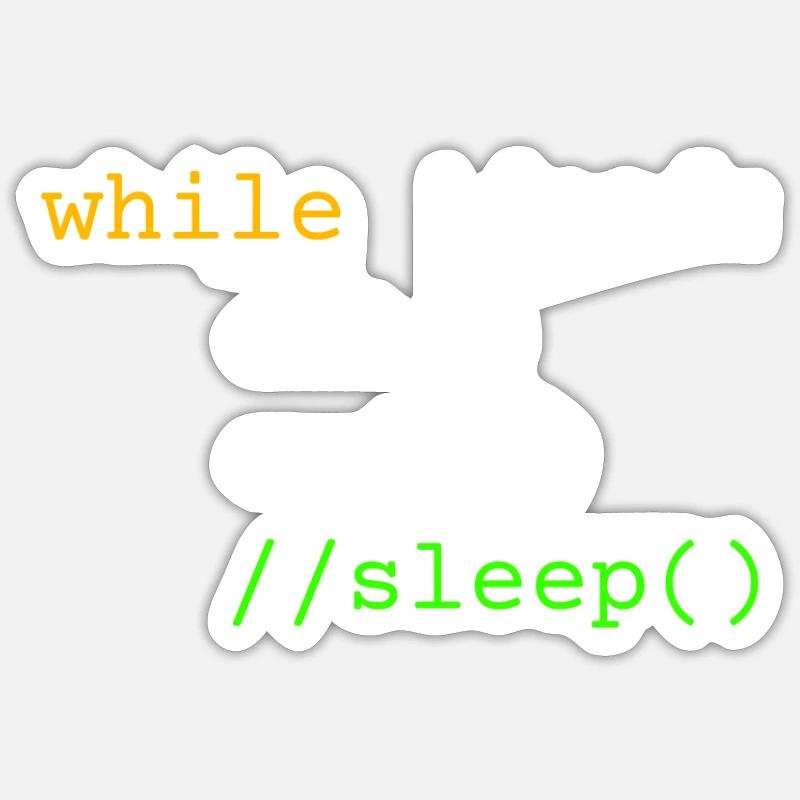 Programmer Gift Sticker size S (10 x 10 cm)