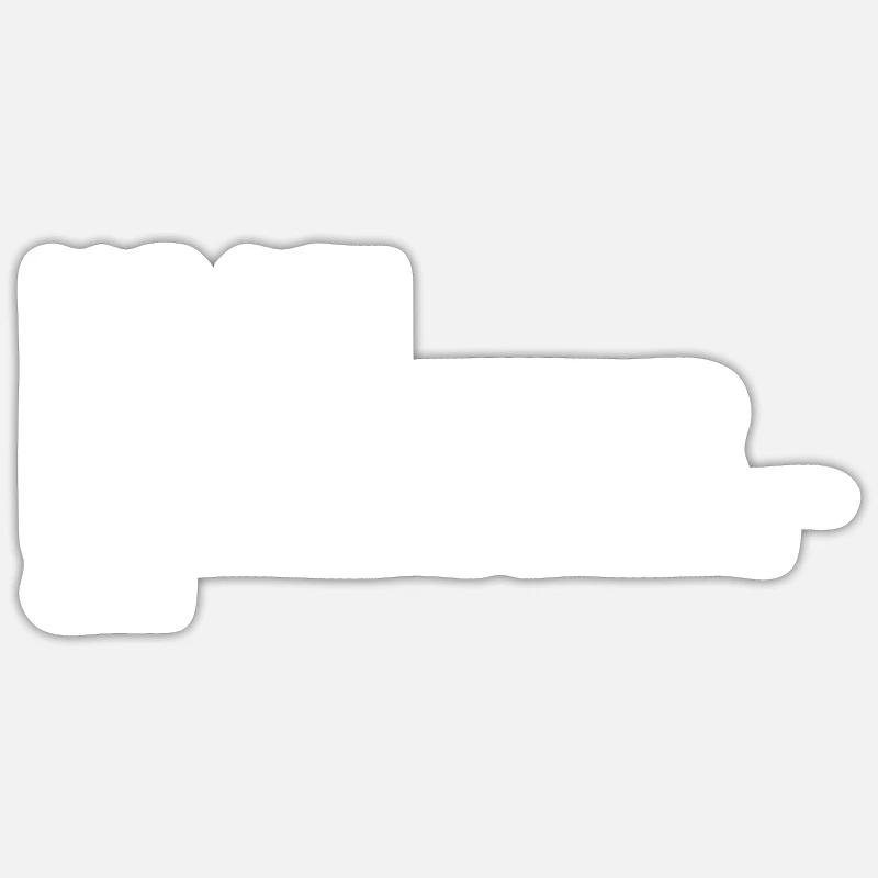 Informatiker IT Fachmann Geschenkidee - Sticker Größe S (10 x 10 cm) - Mattweiß