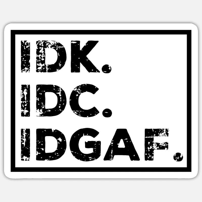 Sticker size S (10 x 10 cm) - 