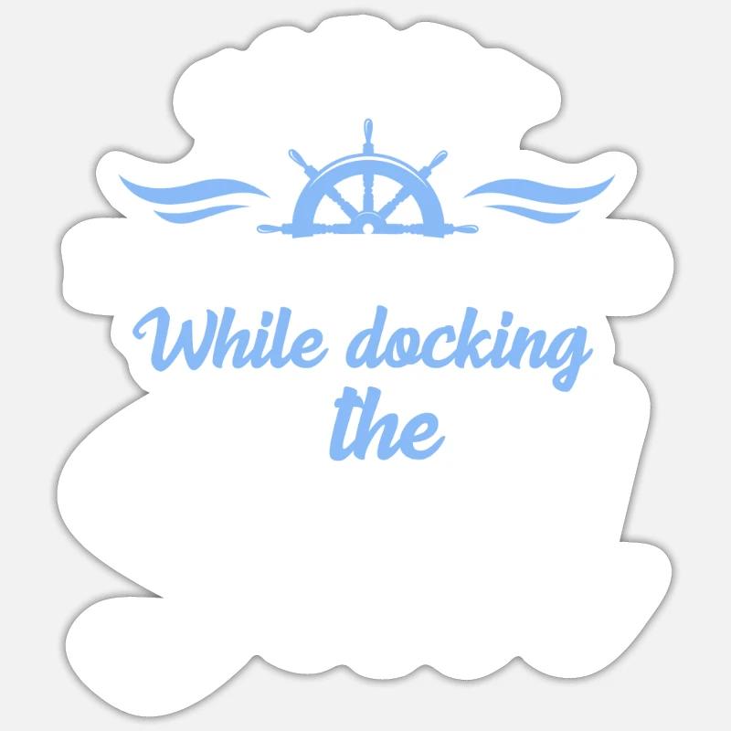 sailing - Sticker size S (10 x 10 cm) - white matte