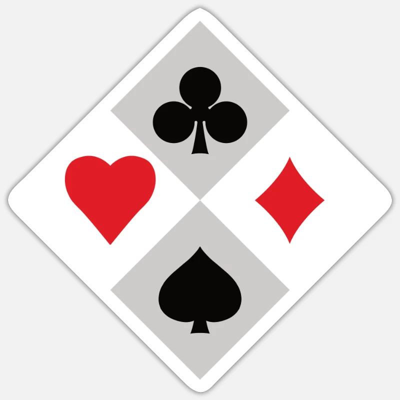 Sticker Größe S (10 x 10 cm) - 