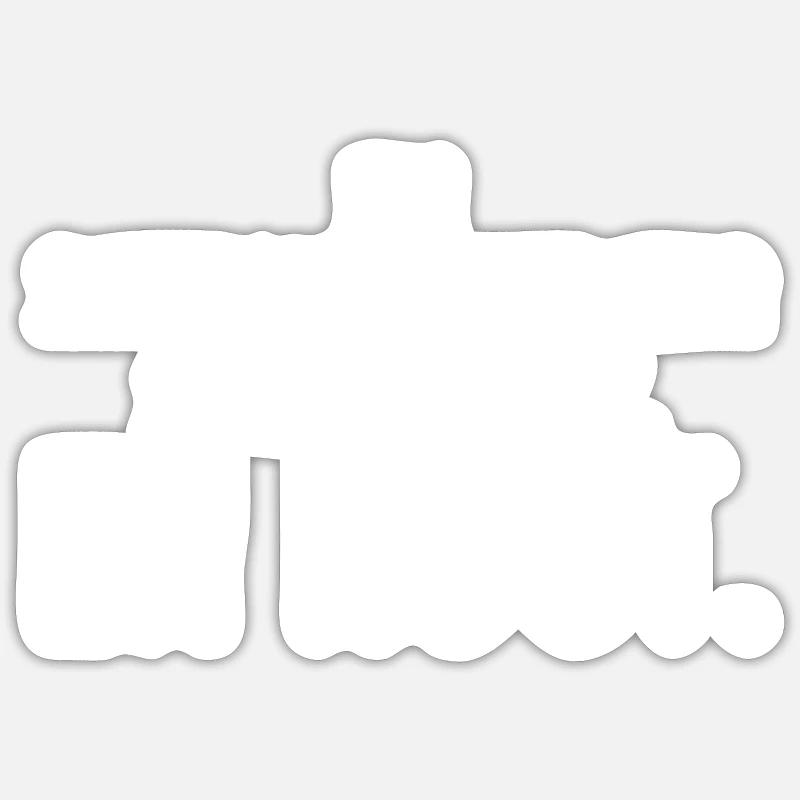 Sticker Größe S (10 x 10 cm) - 