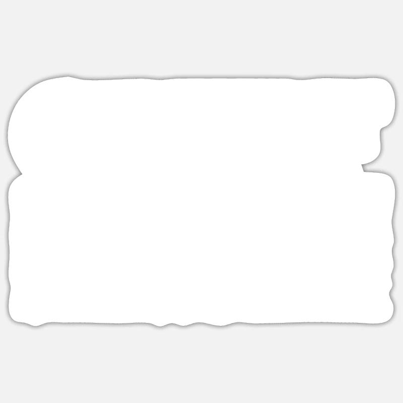 lustiges Chef Geschenk stolzer Chef Idee - Sticker Größe S (10 x 10 cm) - Mattweiß