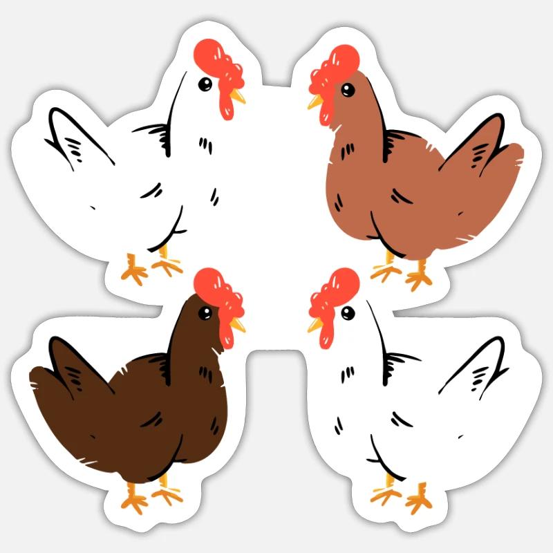 Sticker Größe S (10 x 10 cm) - 