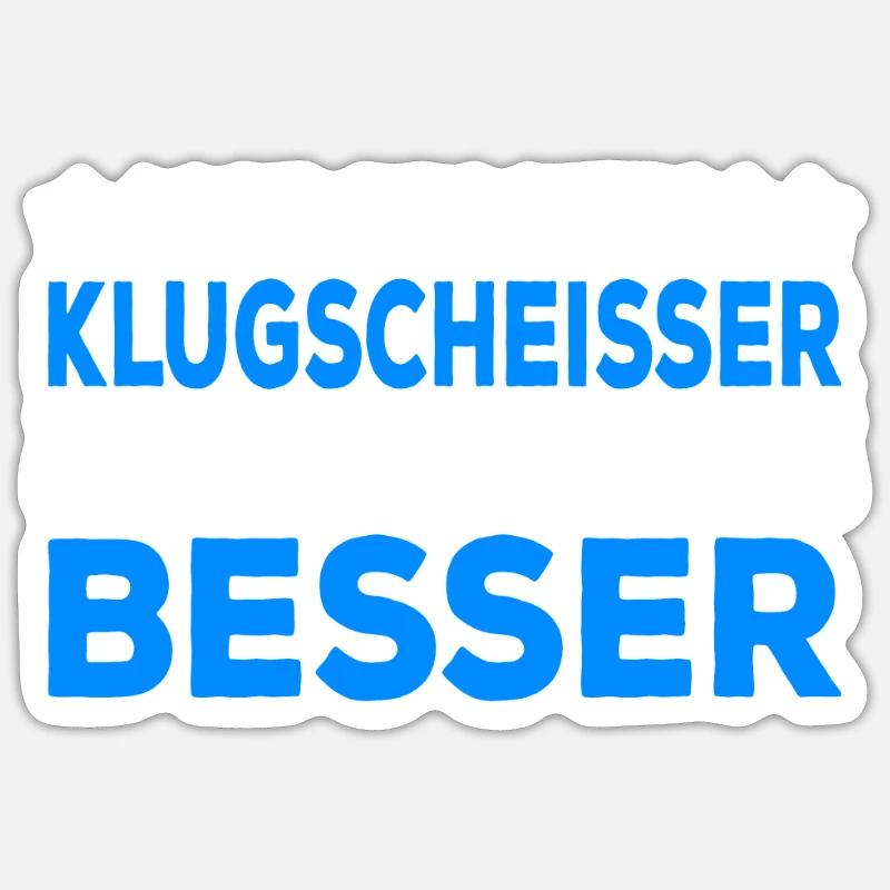 I'm not a smart ass, I really know better Sticker size S (10 x 10 cm)