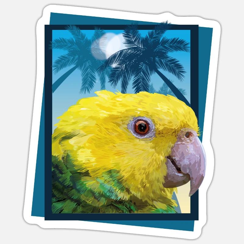 Equal-headed Amazon Sticker size S (10 x 10 cm)