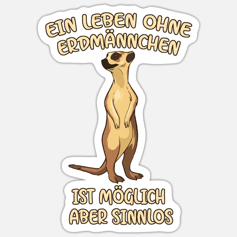 Sticker Größe S (10 x 10 cm) - 