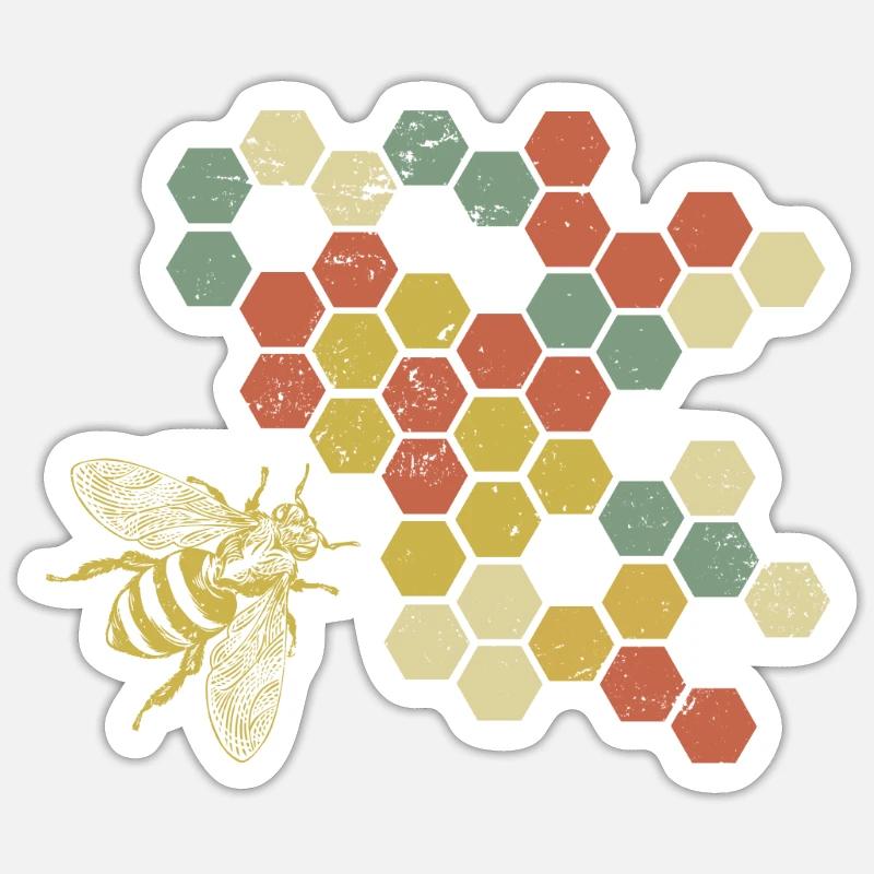 Imker Sticker Größe S (10 x 10 cm)