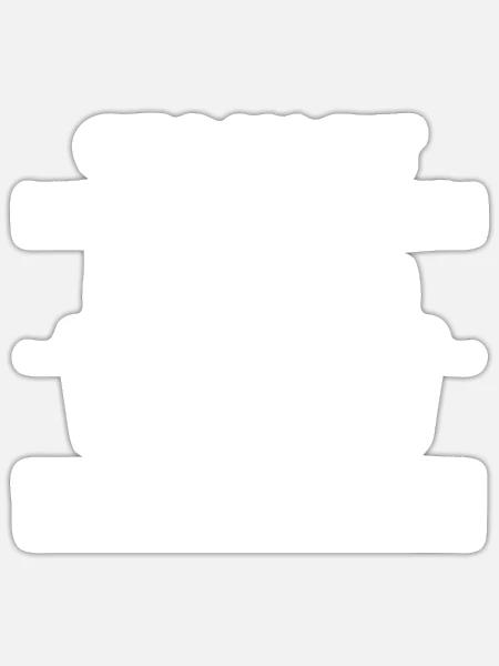 Puzzle Puzzlespiele Liebhaber Spruch Geschenk - Sticker Größe S (10 x 10 cm) - Mattweiß