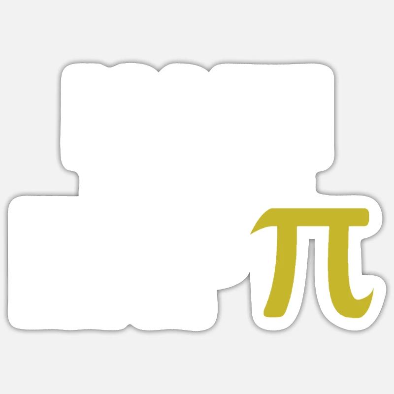 Math Makes Me Happy Sticker Größe S (10 x 10 cm)