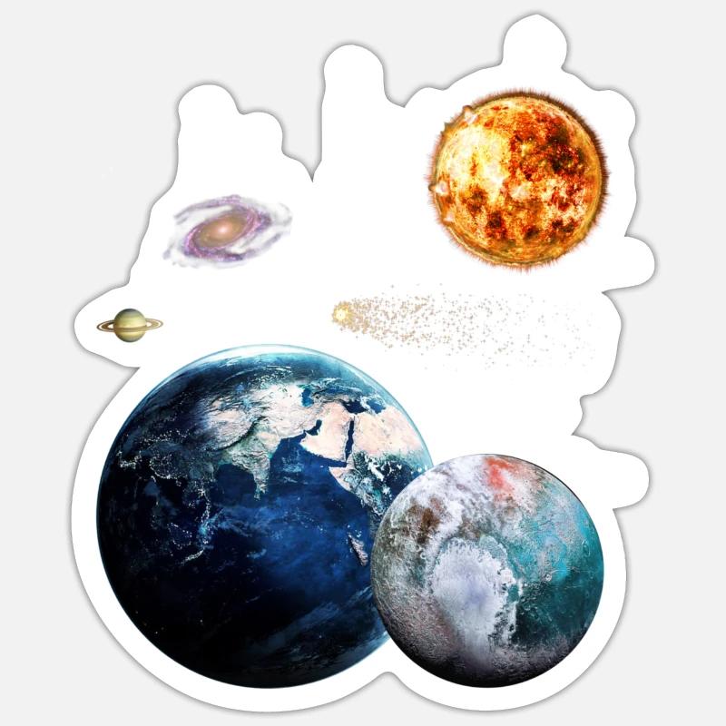 space Sticker size S (10 x 10 cm)