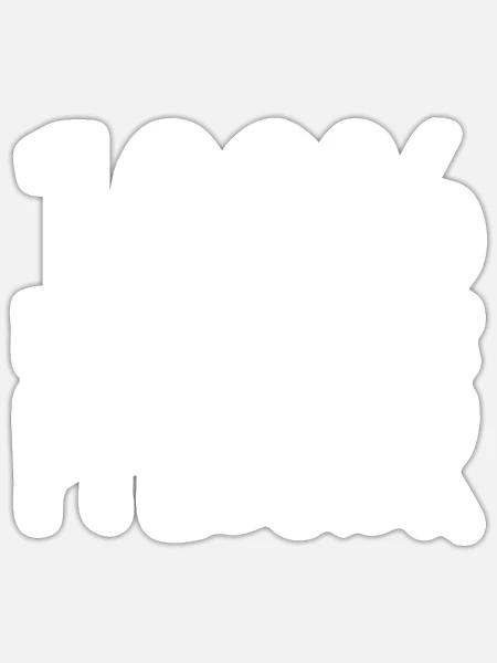 Heilerziehungspflegerin Heilerziehungspfleger - Sticker Größe S (10 x 10 cm) - Mattweiß