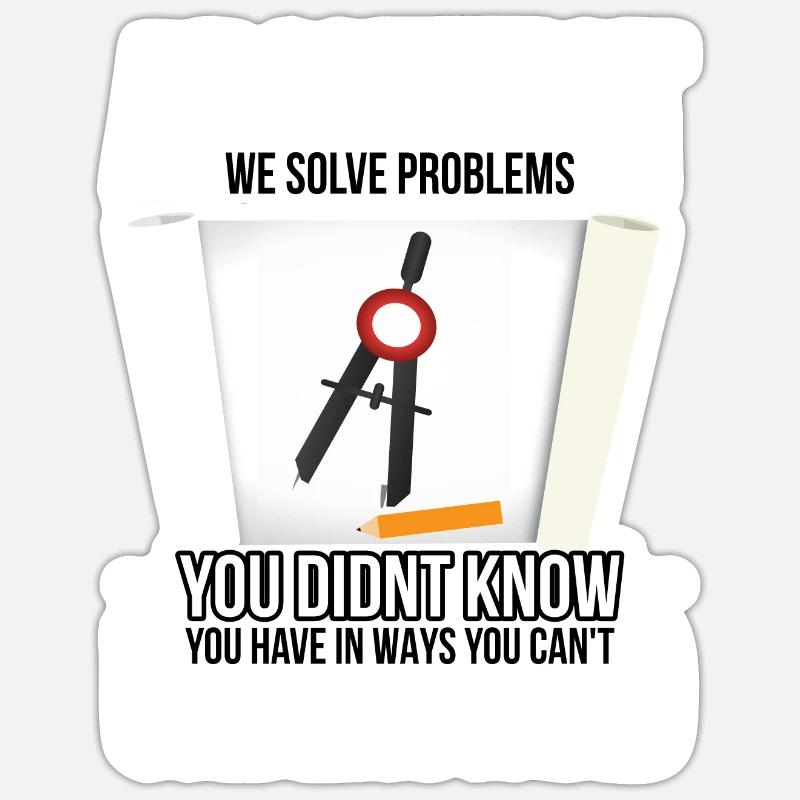 architect Sticker size S (10 x 10 cm)