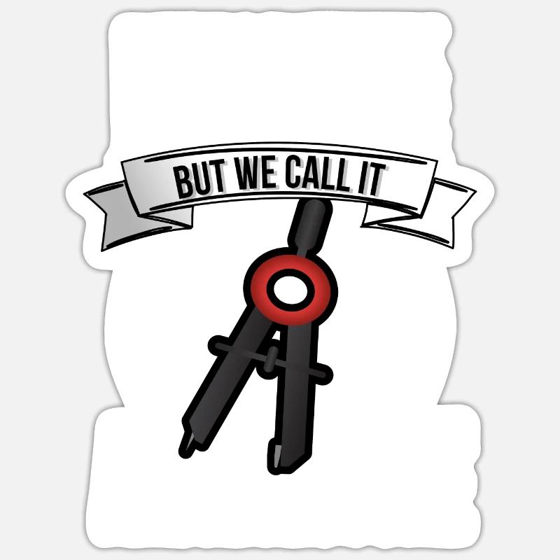 architecte Sticker taille S (10 x 10 cm)