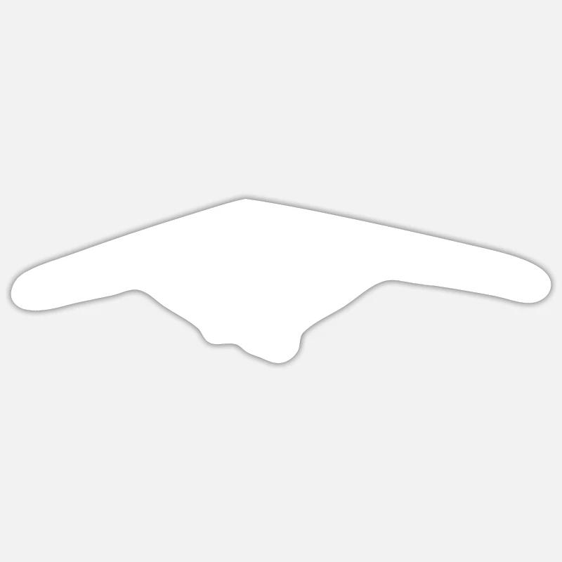 Hang gliding Hang gliders - Sticker size S (10 x 10 cm) - white matte