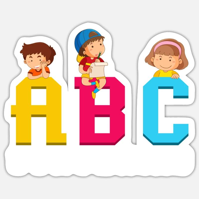 Einschulung Sticker Größe S (10 x 10 cm)