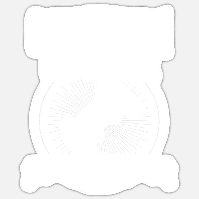 Ich Bin Ein Gaming Onkel Wie Ein Normaler Onkel - Sticker Größe S (10 x 10 cm) - Mattweiß
