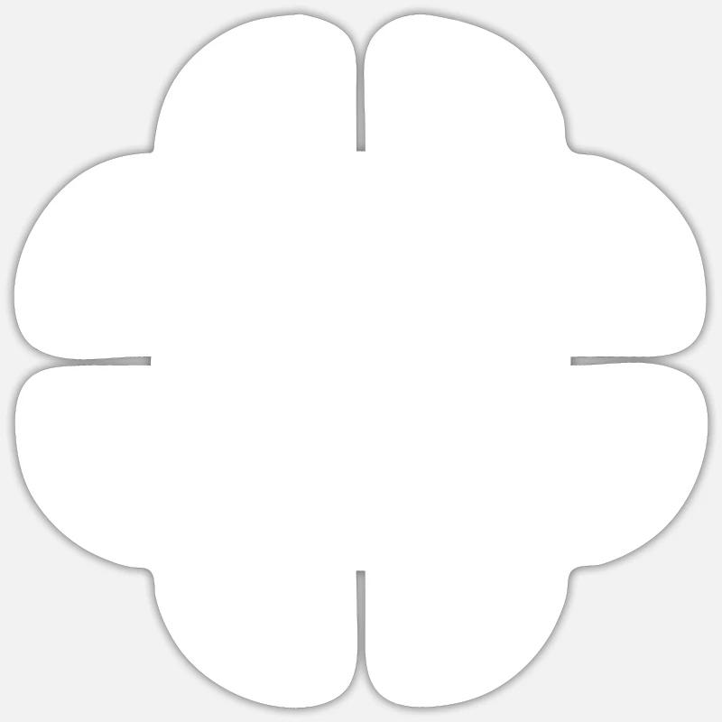 Celtic knot - Sticker size S (10 x 10 cm) - white matte