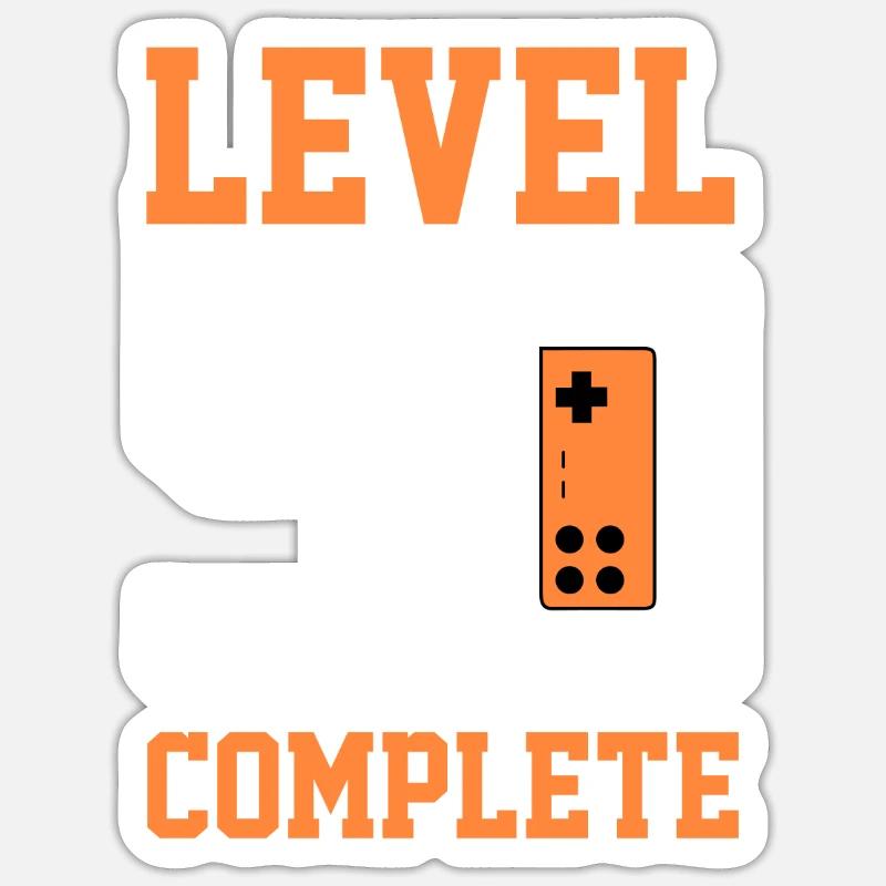 50 ° compleanno uomo - Sticker formato S (10 x 10 cm) - bianco opaco