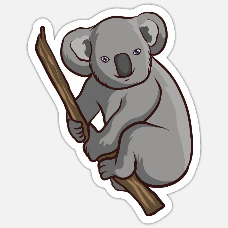 Koala Sticker taille S (10 x 10 cm)