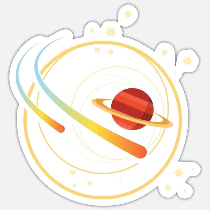 comet Sticker size S (10 x 10 cm)