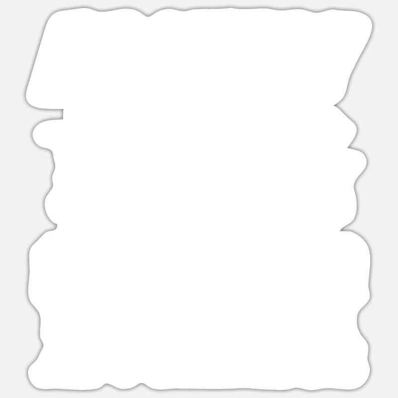 Archery Archer Archery Archery - Sticker size S (10 x 10 cm) - white matte