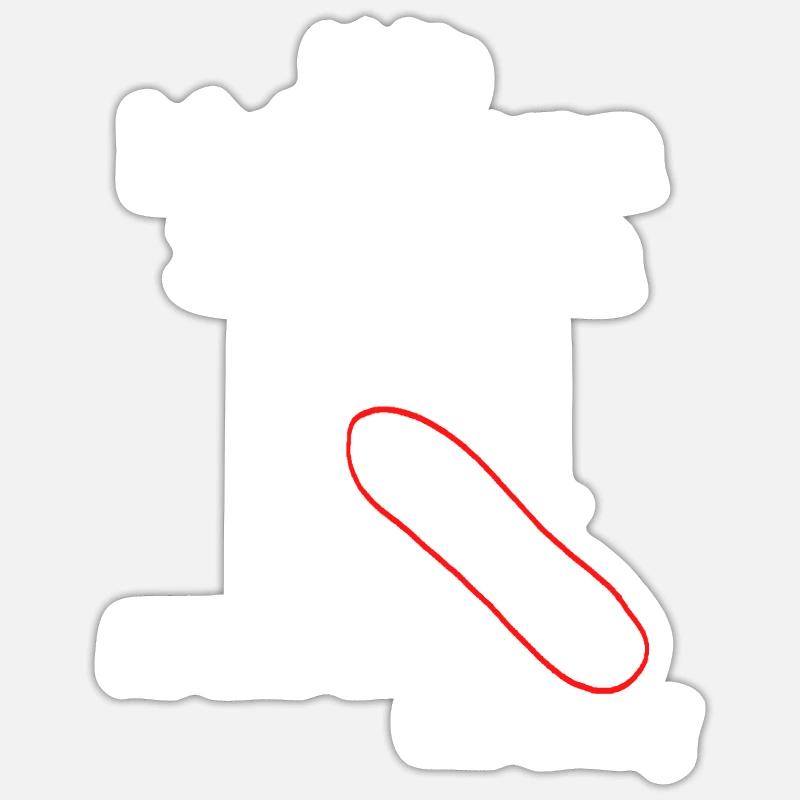 Mutter von 3 Kindern Sticker Größe S (10 x 10 cm)