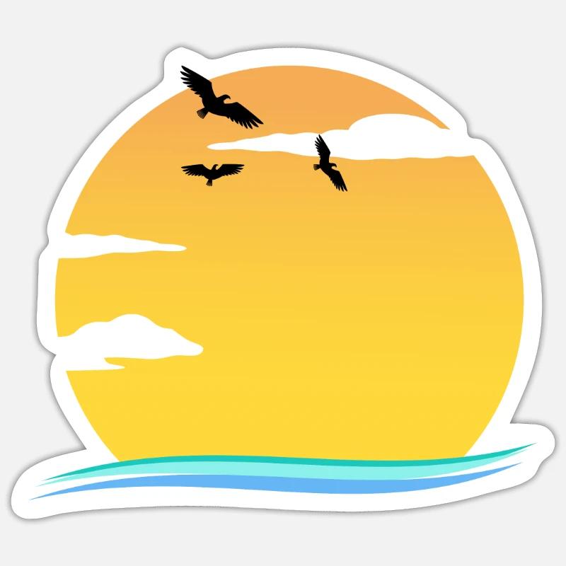 Sticker Größe S (10 x 10 cm) - 