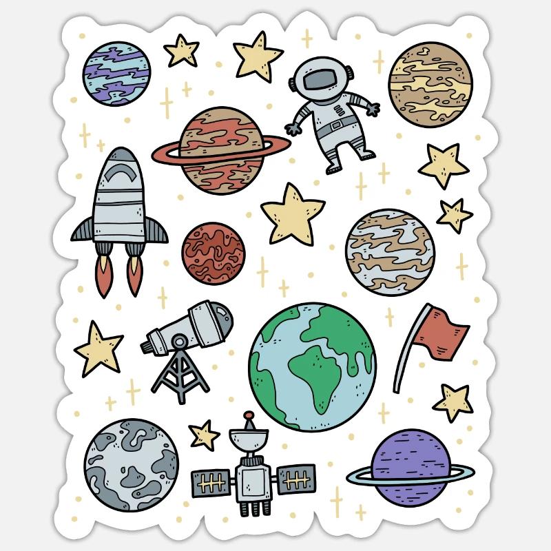 Sticker taille S (10 x 10 cm) -