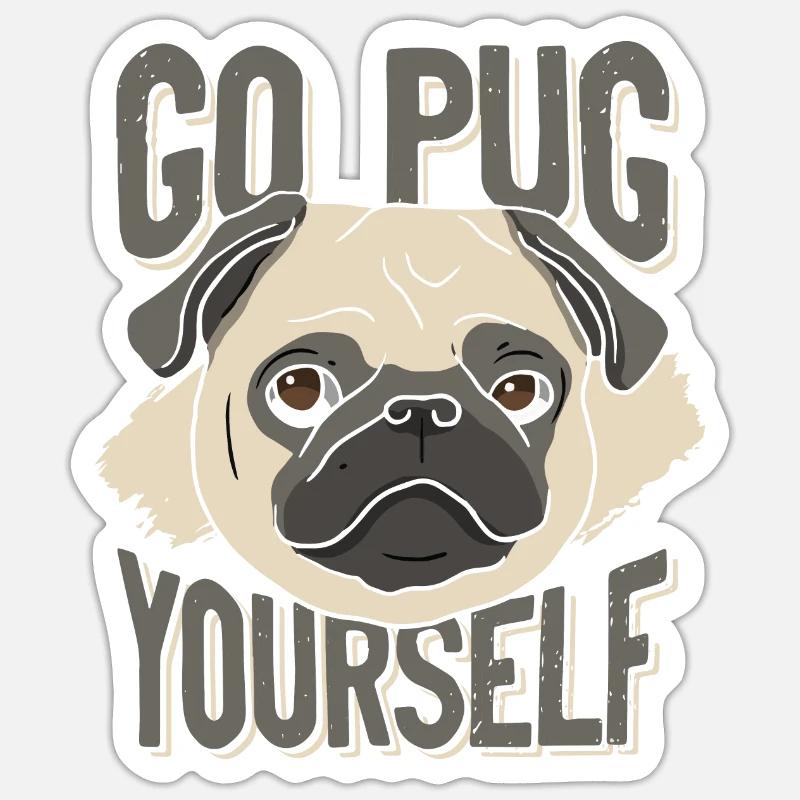 Sticker Größe S (10 x 10 cm) - 