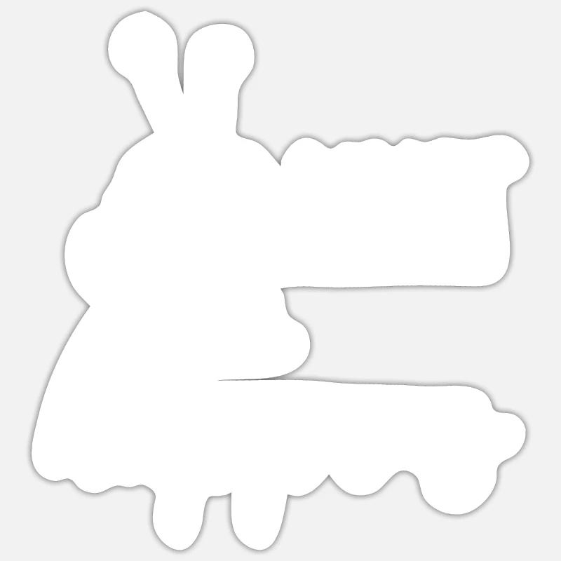 Sticker Größe S (10 x 10 cm) - 