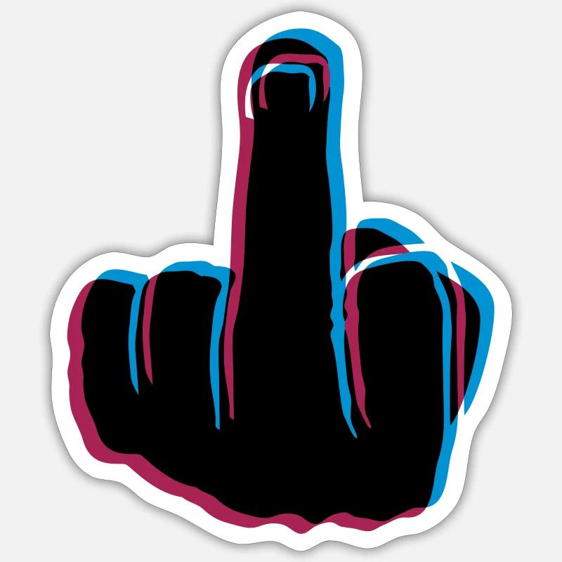 Vaffanculo 3D Adesivo