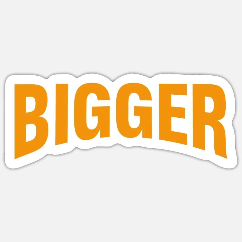 Musculation plus grande - Sticker taille S (10 x 10 cm) - blanc mat