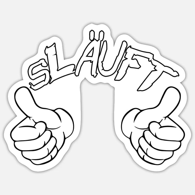 Sticker Größe S (10 x 10 cm) -