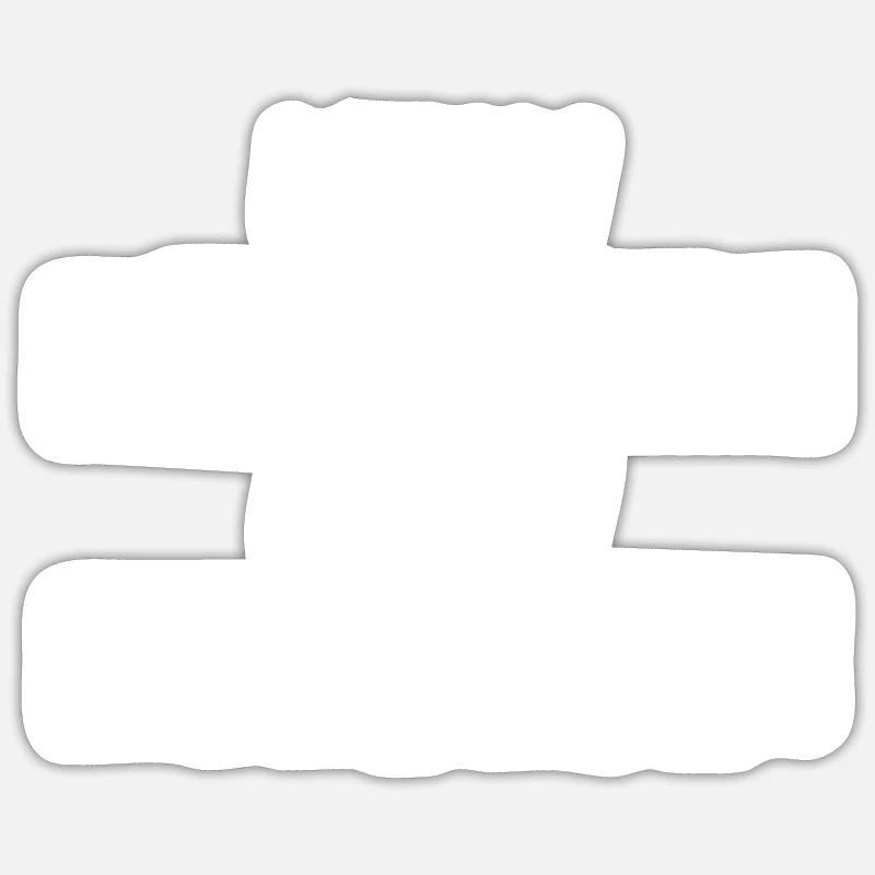 Kein Backup Kein Mitleid Sysadmin Programmierer - Sticker Größe S (10 x 10 cm) - Mattweiß