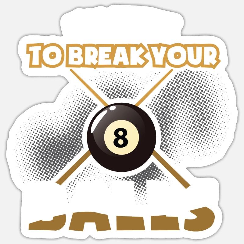 Sticker taille S (10 x 10 cm) - 