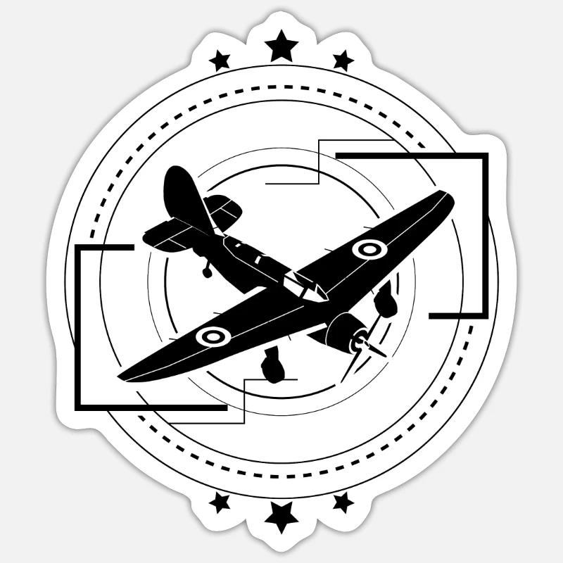 Sticker Größe S (10 x 10 cm) - 