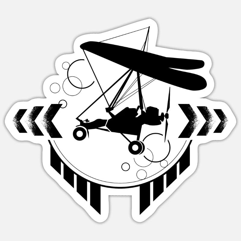 Microlight Sticker size S (10 x 10 cm)