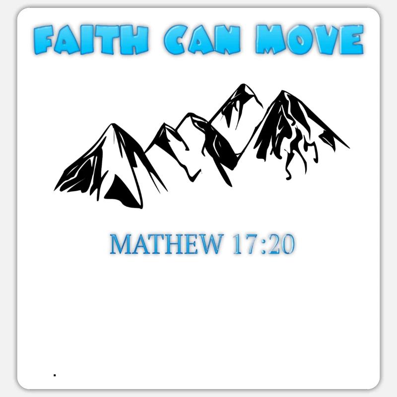Saint Saint Saint - Sticker taille S (10 x 10 cm) - blanc mat