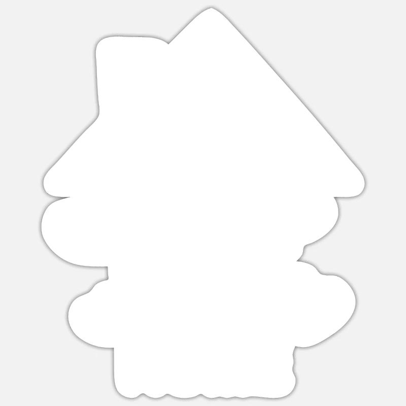 kitchen - Sticker size S (10 x 10 cm) - white matte