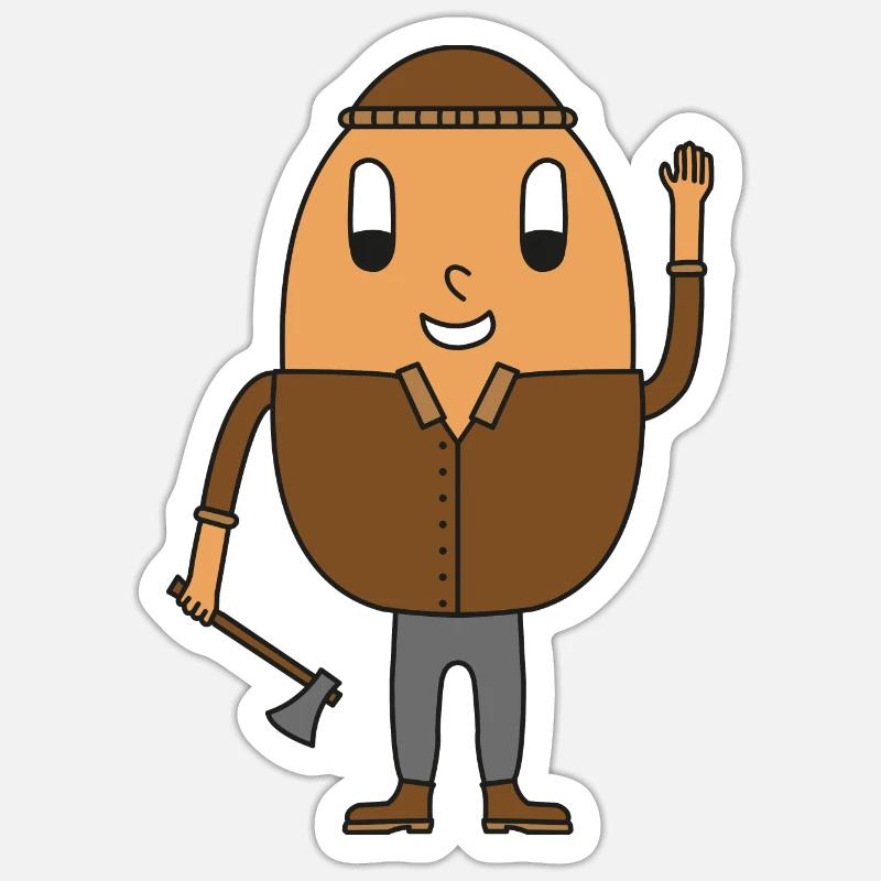 Sticker taille S (10 x 10 cm) - 