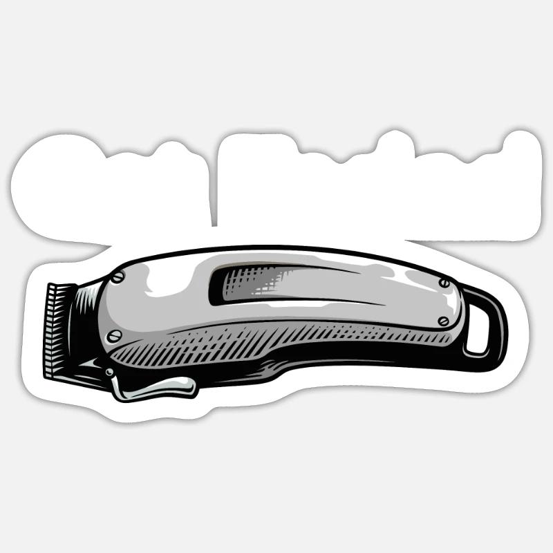 Barbier - Werden Sie verblasst Sticker Größe S (10 x 10 cm)