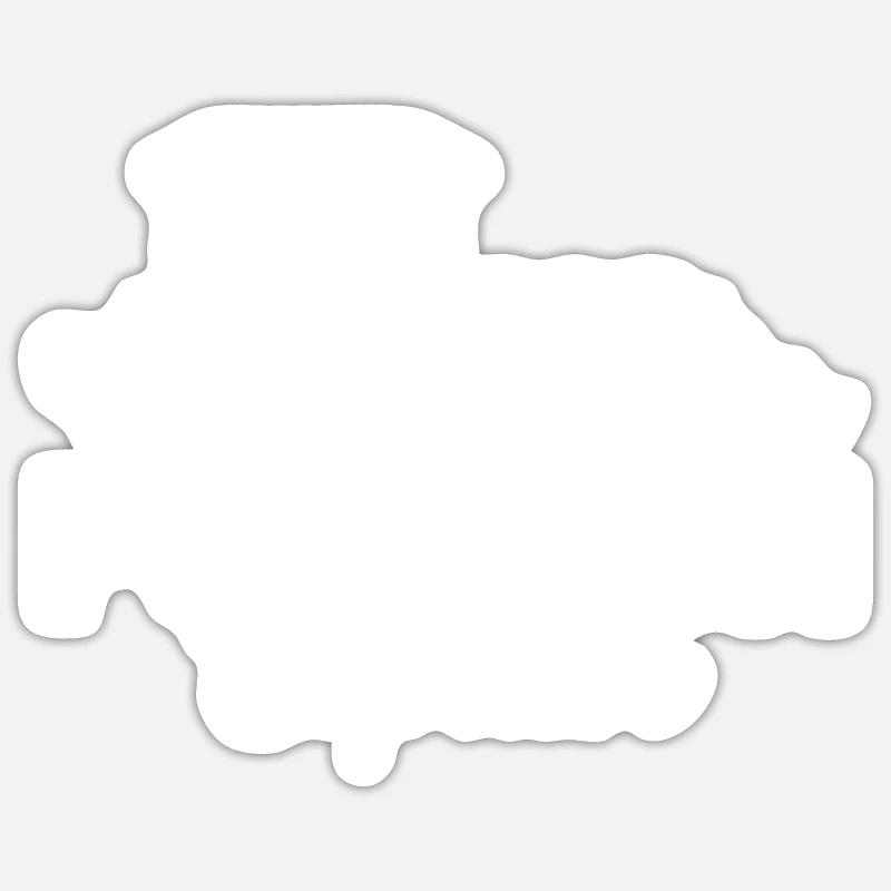 Boot Motorboot Boote Schiff - Sticker Größe S (10 x 10 cm) - Mattweiß
