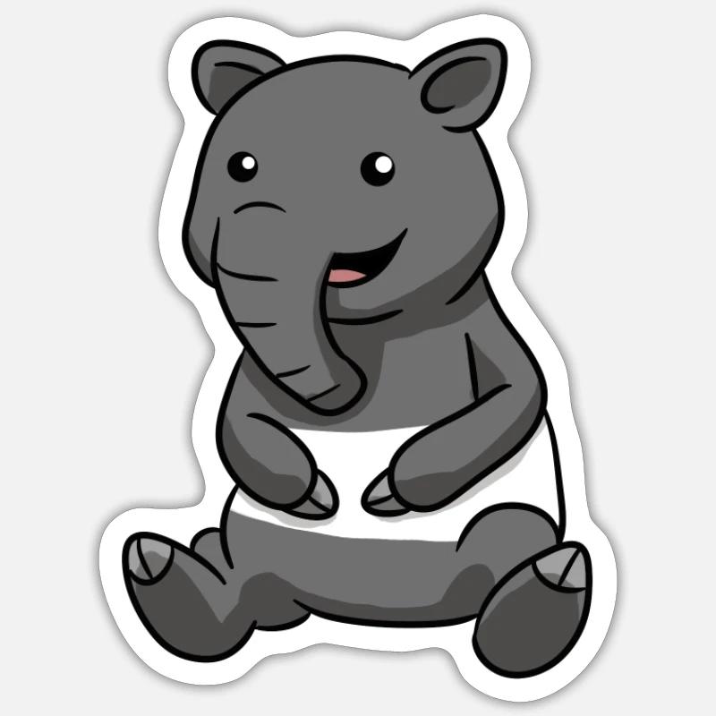 Sticker taille S (10 x 10 cm) - 