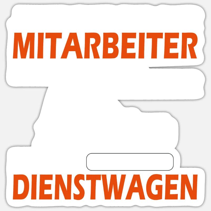 Construction equipment guide Excavator driver excavator driver gift Sticker size S (10 x 10 cm)