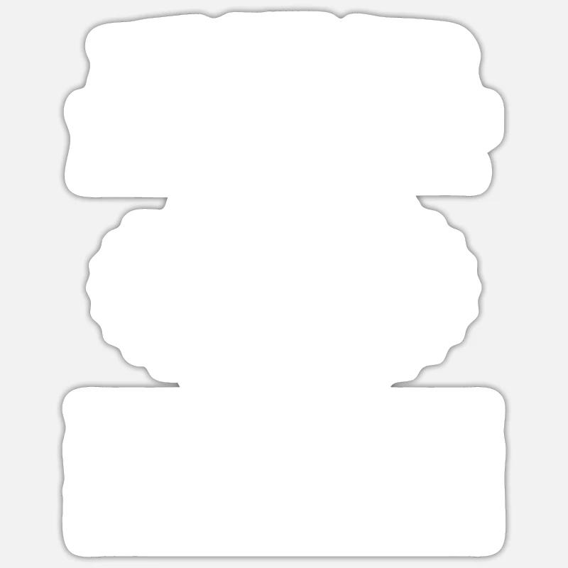 Bin Der Dirigent Chorleiter Musiker Sticker Größe S (10 x 10 cm)