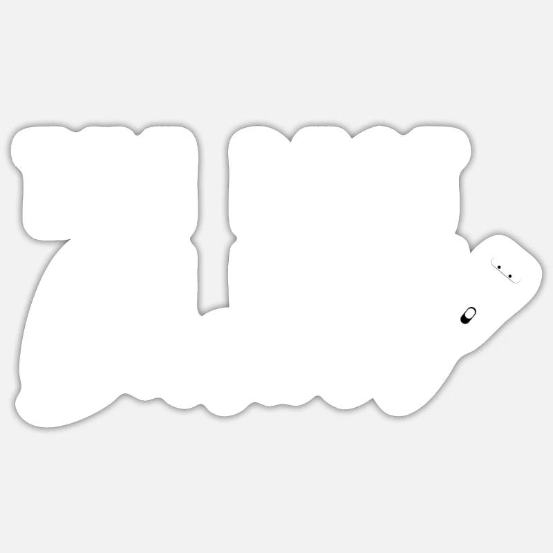 Sticker taille S (10 x 10 cm) - 
