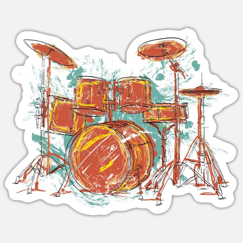 Sticker Größe S (10 x 10 cm) - 