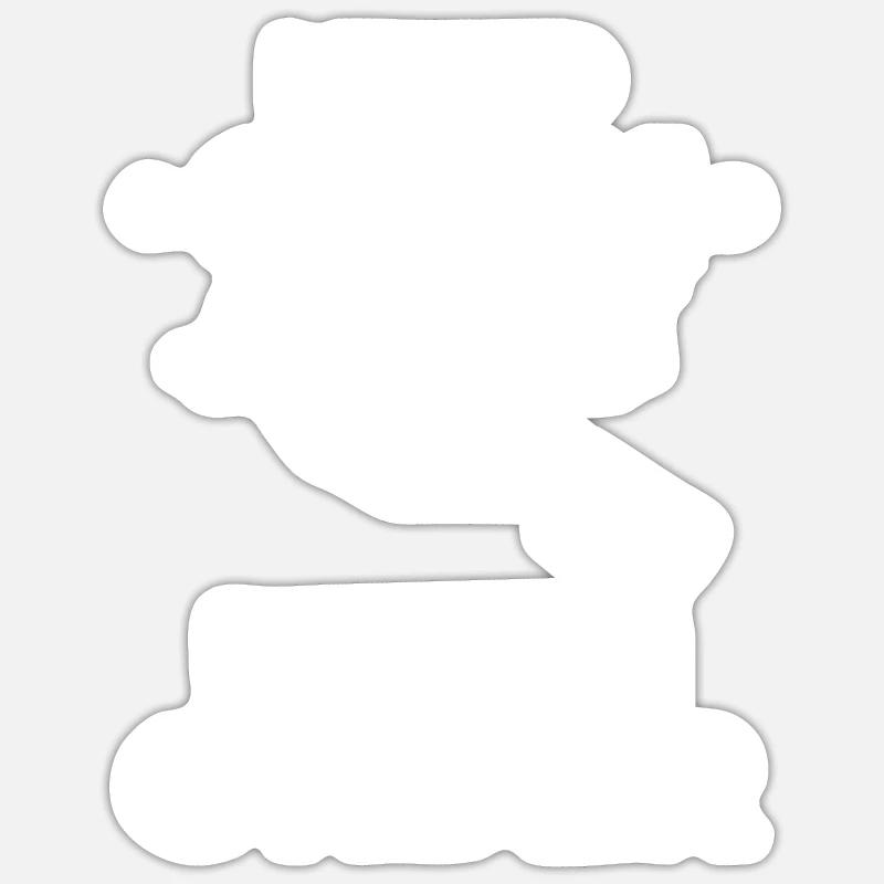 Kellner Bedienung keep calm Spruch Sticker Größe S (10 x 10 cm)