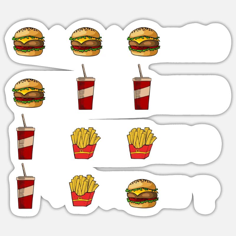 Conception de puzzle drôle Sticker taille S (10 x 10 cm)